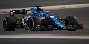 Fernando Alonsos erster Tag im A521: "Das Auto fühlt sich