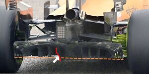 Foto zur News: Diffusor-Innovation: So trickst McLaren das neue