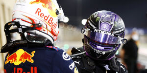 Foto zur News: Damon Hill: Verstappen hat sich von Hamilton austricksen
