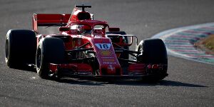 Foto zur News: Leclerc testet in Fiorano: Fast 400 Kilometer im Ferrari von