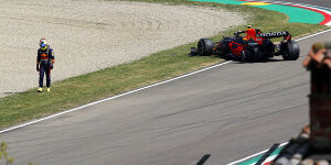 Foto zur News: F1 Imola 2021: So kam es zum Crash zwischen Perez und Ocon!