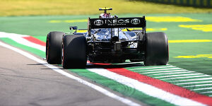 Foto zur News: F1 Imola 2021: Mercedes gegenüber Red Bull haushoch