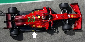 Foto zur News: Formel-1-Technik 2021: Ferrari und Williams treten der