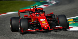Foto zur News: SF90: Leclerc parkt geschenkten Ferrari bei Fürst Albert