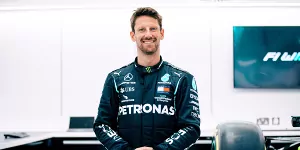 Foto zur News: Sieben Monate nach Feuerunfall: Grosjean bekommt