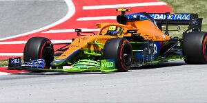 Foto zur News: Barcelona: McLaren unschlüssig, wie gut die Updates