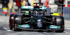 Foto zur News: Lewis Hamilton: Sorgen nach falscher Set-up-Entscheidung