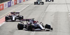 Foto zur News: Freude bei Alfa: Erster Punkt für Räikkönen, zweiter für das