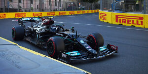 Foto zur News: Mercedes: Darum war Bottas in Baku deutlich langsamer als