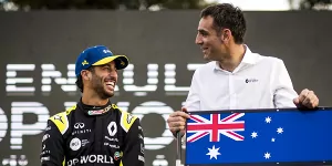 Foto zur News: Daniel Ricciardo: Cyril Abiteboul will sich Tattoo nach wie