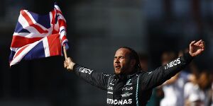 Foto zur News: Lewis Hamilton: In Silverstone zu gewinnen ist spezieller