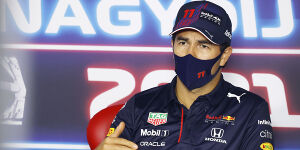 Sergio Perez: Bis Belgien weiß ich, ob ich bei Red Bull