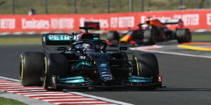 Foto zur News: Mercedes setzt auf Trocken-Set-up: Hamilton optimistisch für