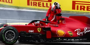 Foto zur News: Frühes Aus für Leclerc: Ferrari ärgert sich über &quot;dummen&quot;