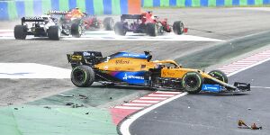 Foto zur News: Daniel Ricciardo über Stroll-Kollision: &quot;Wütend&quot; und