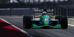 Foto zur News: Mick Schumacher: Jordan 191 &quot;fühlt sich an wie ein Go-Kart&quot;