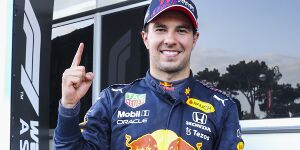 Sergio Perez bleibt bei Red Bull für Formel-1-Saison 2022
