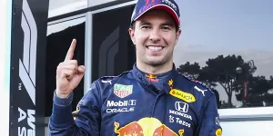 Foto zur News: Sergio Perez bleibt bei Red Bull für Formel-1-Saison 2022