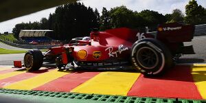 Foto zur News: Ferrari-Teamchef Mattia Binotto: &quot;Charles&#039; Unfall war nicht