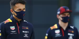 Foto zur News: Max Verstappen: Vielleicht blüht Alexander Albon bei weniger