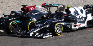 Foto zur News: Gasly-Crash im Sprint: Ricciardo hat keine Berührung gespürt