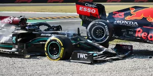 Video: Nasenkamera filmte Hamilton-Cockpit bei Crash mit