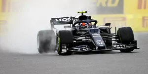 Foto zur News: Falsche Reifenwahl im Qualifying: Pierre Gasly sauer auf