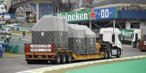 Verzögerung bei Frachtlieferungen: F1 hält an Zeitplan für