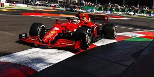 Foto zur News: McLaren überholt, aber: Warum Ferrari in Mexiko sogar noch