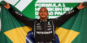 F1 Sao Paulo 2021: Hamilton krönt Galavorstellung mit dem