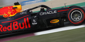 Foto zur News: F1 Katar 2021: Randsteine klopfen die Autos kaputt!