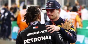 Foto zur News: Verstappen zieht den Hut vor Hamilton: &quot;Lewis ist ein toller