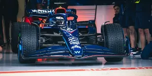 Foto zur News: Nach Shakedown im 2022er-Auto: Williams-Fahrer beklagen