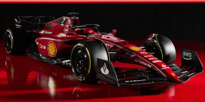 Foto zur News: Ferrari stellt den F1-75 vor: Endlich wieder ein roter