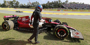 Freitags-Albtraum geht weiter: Bottas verliert Ferrari-Motor