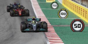 Foto zur News: Warum Lewis Hamilton das Rennen in Barcelona vorzeitig