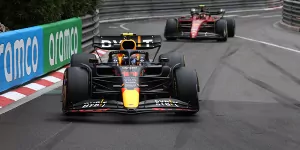 Foto zur News: F1 Monaco 2022: Perez gewinnt chaotisches Regenrennen!