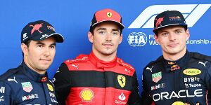 F1-Qualifying Baku 2022: Augen zu und durch - Leclerc auf