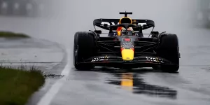 Foto zur News: F1-Qualifying Kanada: Max Verstappen fliegt zur Regenpole!