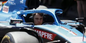 Foto zur News: Oscar Piastri vor erstem Formel-1-Training für Alpine