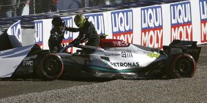 Formel-1-Liveticker: Mercedes fürchtete Startverzicht in
