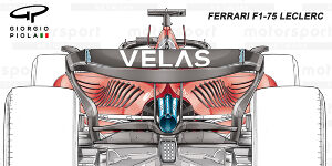 Foto zur News: Formel-1-Technik: Wie Ferrari Red Bulls Speed-Vorteil