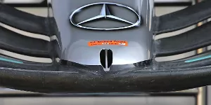 Foto zur News: Formel-1-Technik: Erste Bilder von der neuen Mercedes-Nase