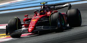 F1-Training Frankreich: Ferrari dominiert Hitze-Freitag in