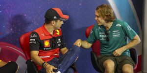 Foto zur News: Charles Leclerc: Tröstende SMS von Sebastian Vettel nach