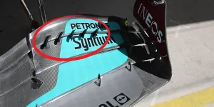 Foto zur News: Neuer Mercedes-Frontflügel: FIA beanstandet &quot;Outwash-Effekt&quot;