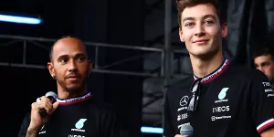 Foto zur News: Lewis Hamilton: George Russell experimentiert nicht so viel