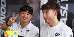 Foto zur News: Gasly: &quot;Die Zeit wird zeigen, ob Yuki das Team führen kann&quot;