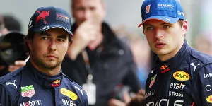 Foto zur News: Verstappen verweigert Platztausch mit Perez: &quot;Habe meine