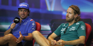Foto zur News: Fernando Alonso: Schaue die ganze Zeit, ob ich Vettel im